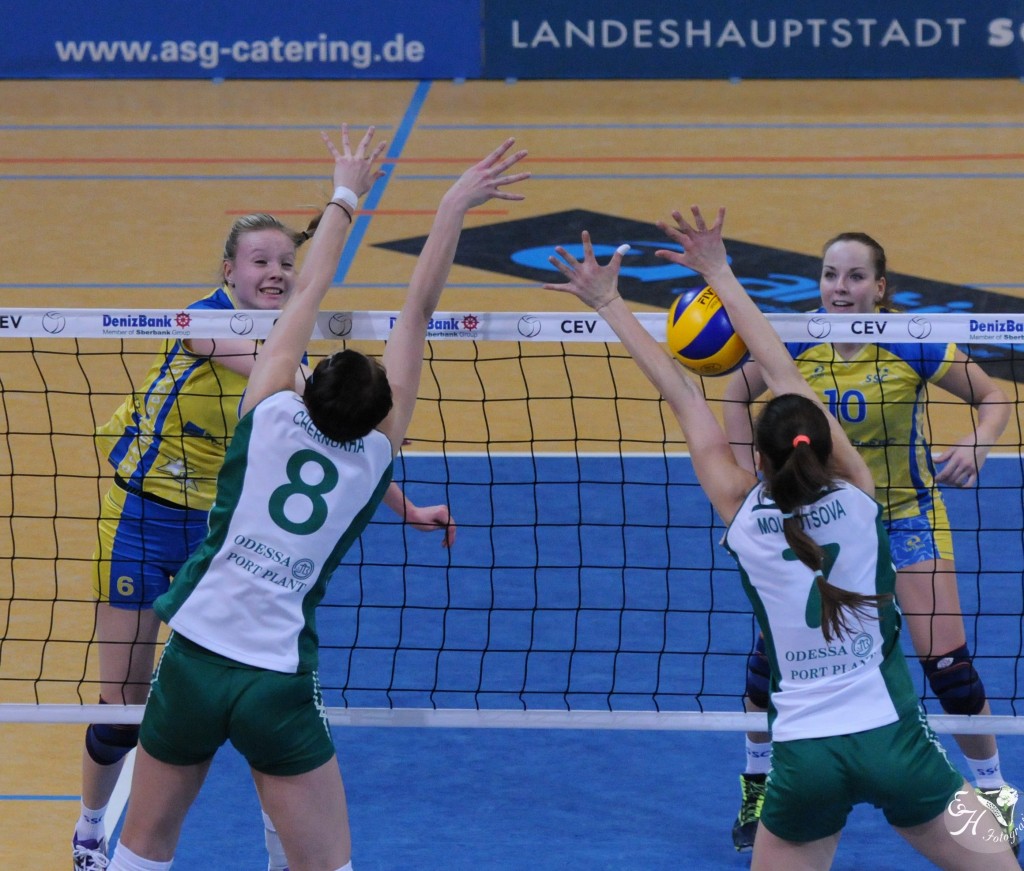 ©  EH | Der Schweriner SC möchte den Einzug ins Halbfinale des Europapokals am Donnerstag perfekt machen