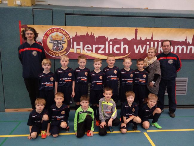 © FCM Schwerin | Frau Claudia Tackmann sorgte bei den Spielern für eine große Überraschung