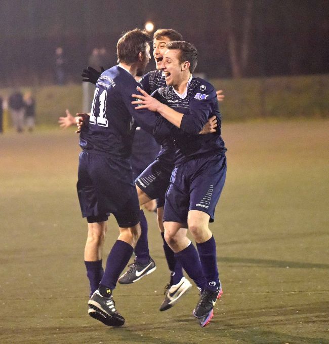 © Dietmar Albrecht | Jubel nach dem 3:3 Ausgleich 