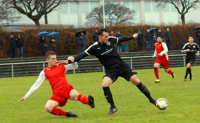 © Andreas Knothe | Clemens Lange erzielte beim Auswärtsspiel in Hürtükel fünf Treffer. Am Ende fuhr der FC Anker Wismar beim 8:0 in Hürtürkel den höchsten Sieg in der Oberliga ein
