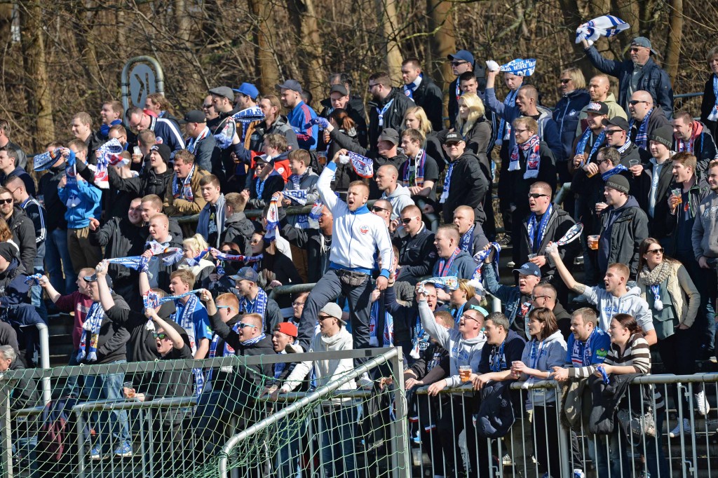 © Dietmar Albrecht Dürfen die Hansa Fans auch in Neustrelitz jubeln 