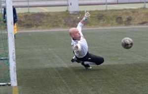 © Dietmar Albrecht Nicht nur Torhüter Daniel Leistikow muss strecken