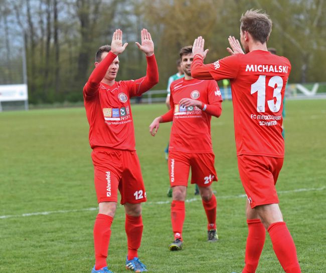 © Dietmar Albrecht Der FC Mecklenburg hat ist kurz vor Schluss in der eigenen Hand