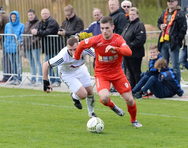 © Dietmar Albrecht Stürmer Pataman erzielte den Führungstreffer