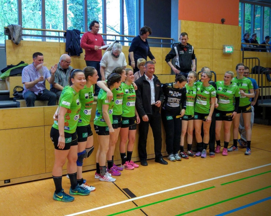 © Grün Weiß Schwerin Die mitgereisten Fans sahen ein rima Spiel ihrer Powerfrauen