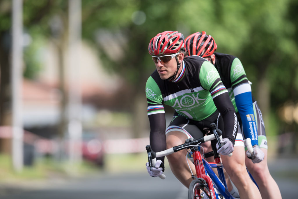 © Archiv VBRS Tandem-Team S. Nimke/K. Kruse bei der DM Straße 2016