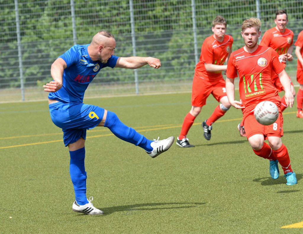 ©Dietmar Albrecht Gordon Schmal erzielte den Treffer zum zwischenzeitlichen Führungstor