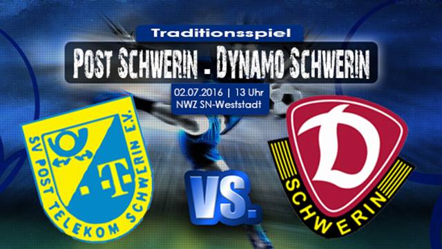 Traditionsduelles SV Post Schwerin Alt-Stars vs. SG Dynamo Schwerin Alt-Stars
