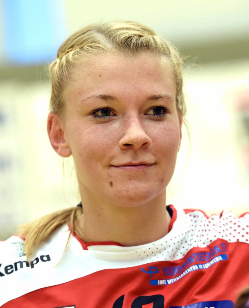© Grün Weiß Schwerin Andrea Klasen war Leistungsträger im Spiel gegen Spandau