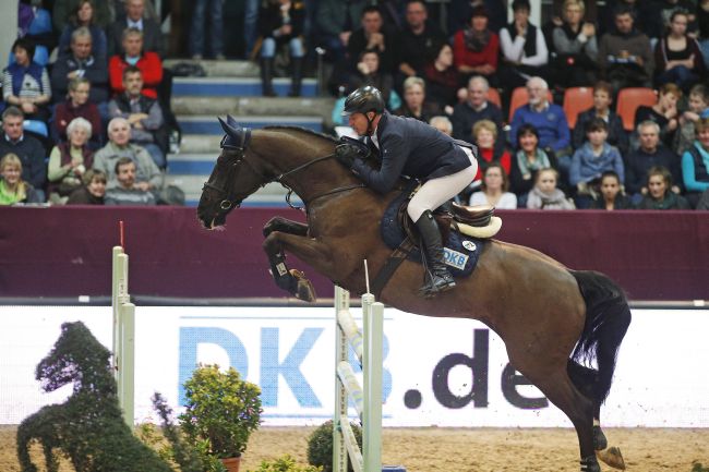 © Foto Karl-Heinz Frieler | Holger Wulschner - gerngesehener und regelmässiger Gast beim CSI Neustadt-Dosse 